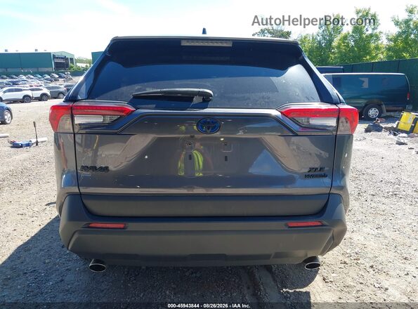 4T3RWRFVXMU044439 2021 TOYOTA RAV4 HYBRID Gray 
