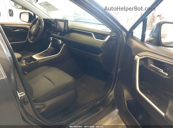 4T3RWRFVXMU047826 2021 TOYOTA RAV4 HYBRID Gray Front interior view