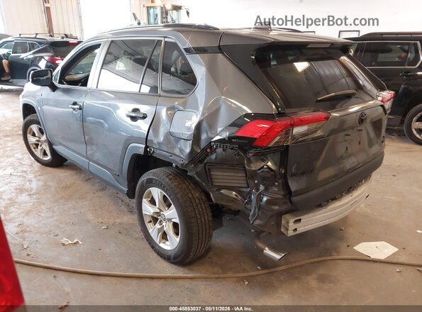 4T3RWRFVXMU047826 2021 TOYOTA RAV4 HYBRID Gray Rear left