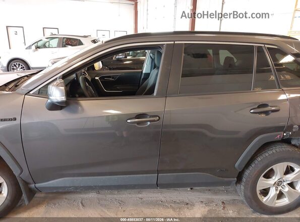 4T3RWRFVXMU047826 2021 TOYOTA RAV4 HYBRID Gray 360 interior view