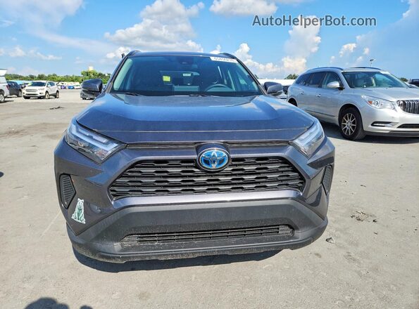 4T3RWRFVXNU077362 2022 TOYOTA RAV4 Gray წინა ხედი
