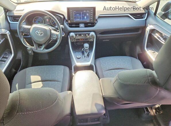 4T3RWRFVXNU077362 2022 TOYOTA RAV4 Gray წინა პანელის ხედი