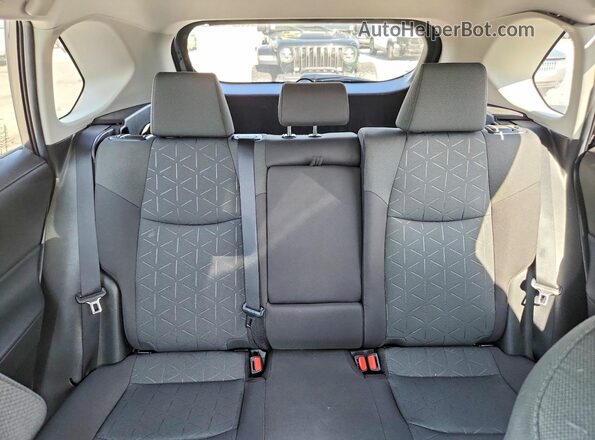 4T3RWRFVXNU077362 2022 TOYOTA RAV4 Gray უკანა სავარძლების ხედი