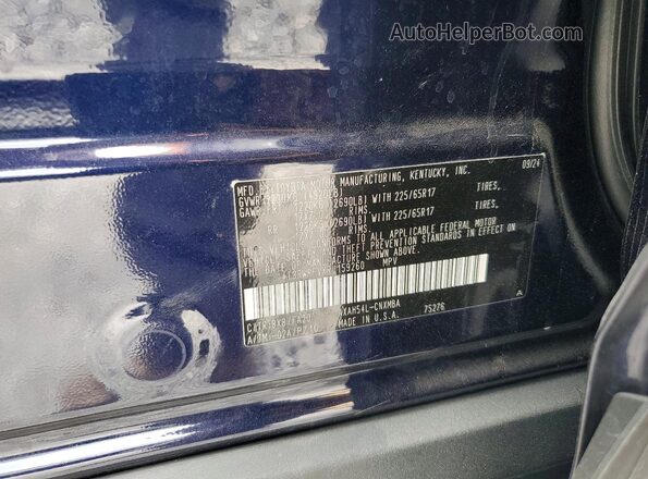 4T3RWRFVXRU159260 2024 TOYOTA RAV4 Blue Vista interior de 360 grados