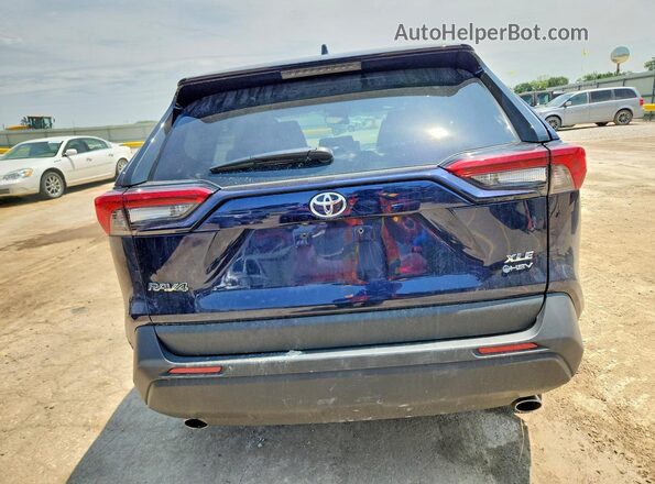 4T3RWRFVXSU187002 2025 TOYOTA RAV4 Blue Rear view