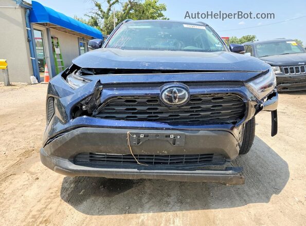 4T3RWRFVXSU187002 2025 TOYOTA RAV4 Blue Front view