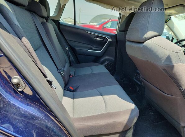 4T3RWRFVXSU187002 2025 TOYOTA RAV4 Blue Rear seats view