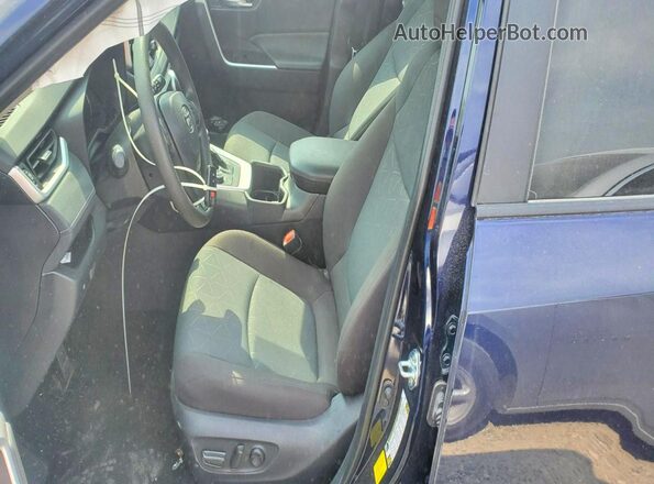 4T3RWRFVXSU187002 2025 TOYOTA RAV4 Blue Front interior view