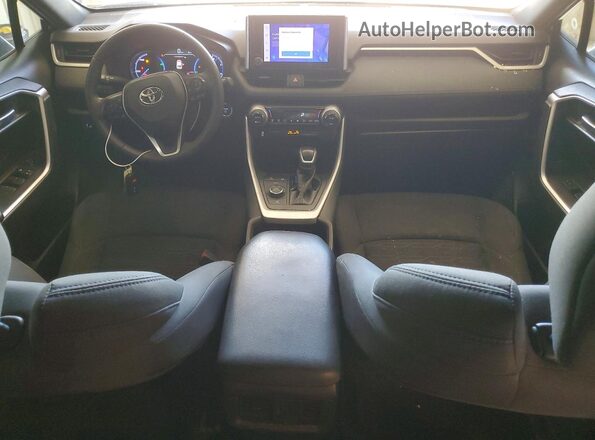 4T3T6RFV0PU129509 2023 TOYOTA RAV4 Gray Dashboard view