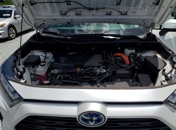 4T3T6RFV1PU116347 2023 TOYOTA RAV4 White Vista del compartimento del motor