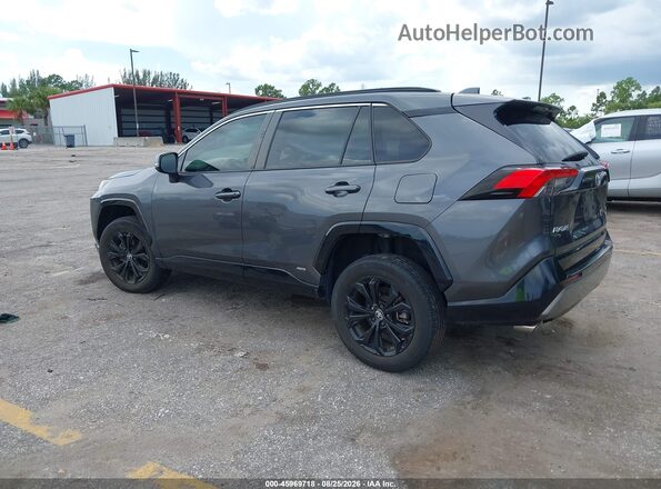 4T3T6RFV1PU140003 2023 TOYOTA RAV4 HYBRID Gray Rear left