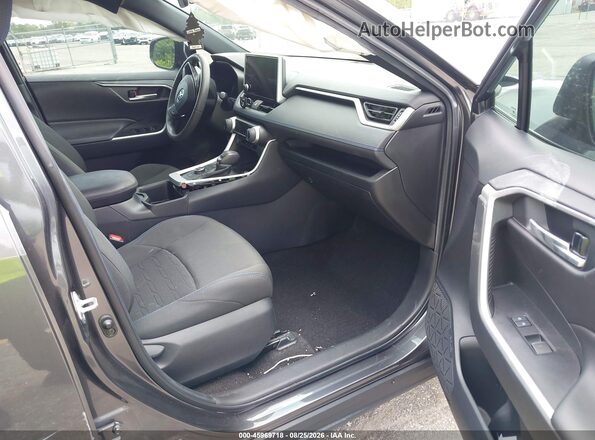 4T3T6RFV1PU140003 2023 TOYOTA RAV4 HYBRID Gray Front interior view