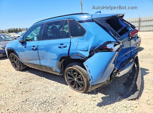 4T3T6RFV4NU096205 2022 TOYOTA RAV4 Blue Задня ліва чверть