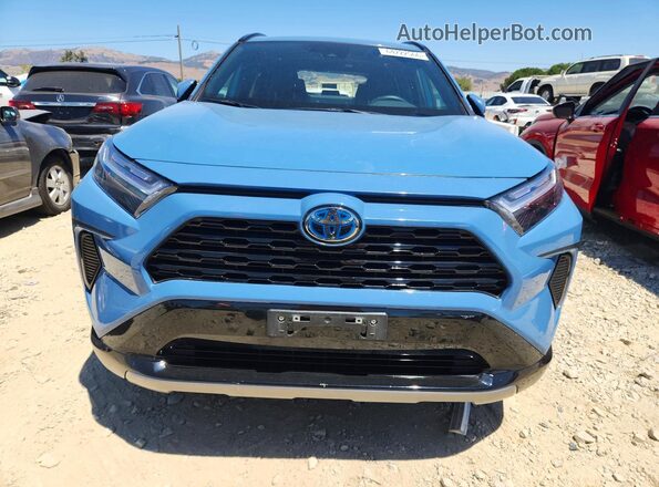 4T3T6RFV4NU096205 2022 TOYOTA RAV4 Blue Вид спереду