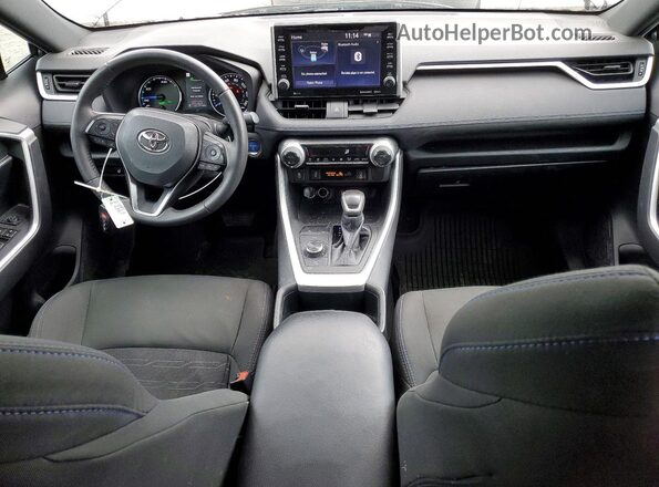 4T3T6RFV6NU104823 2022 TOYOTA RAV4 Gray Dashboard view