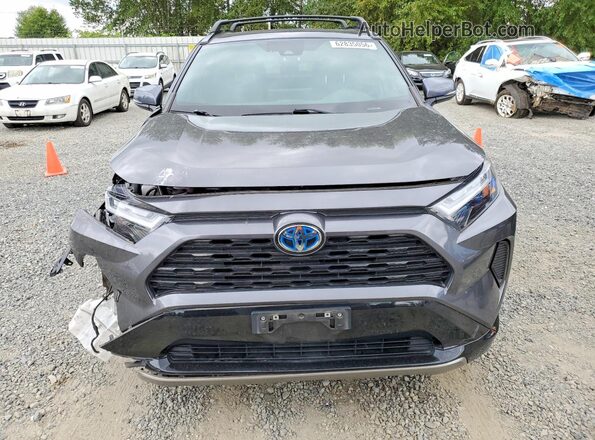 4T3T6RFV6NU104823 2022 TOYOTA RAV4 Gray Front view