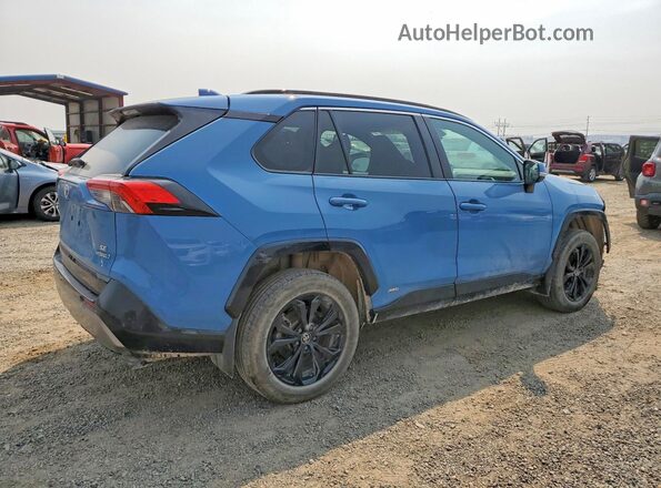 4T3T6RFV9PU139147 2023 TOYOTA RAV4 Синий Задняя правая четверть