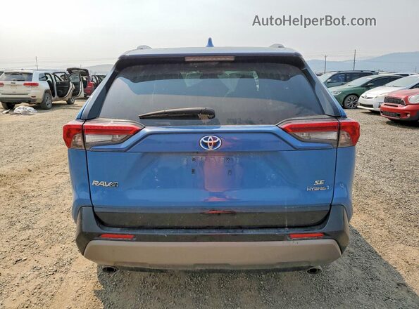 4T3T6RFV9PU139147 2023 TOYOTA RAV4 Синий Вид сзади