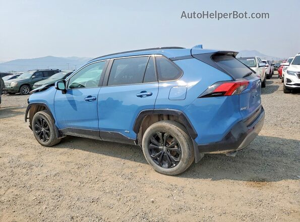 4T3T6RFV9PU139147 2023 TOYOTA RAV4 Синий Задняя левая четверть