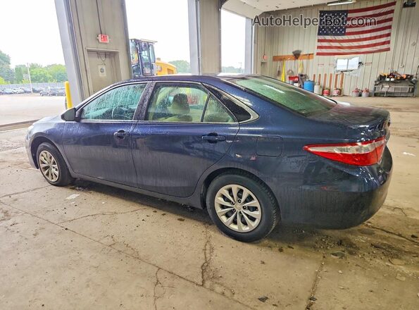 4T4BF1FK1GR537406 2016 TOYOTA CAMRY Blue Задня ліва чверть