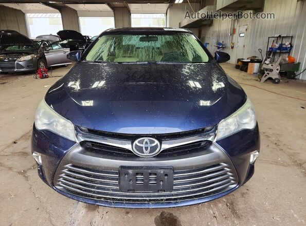 4T4BF1FK1GR537406 2016 TOYOTA CAMRY Blue Вид спереду