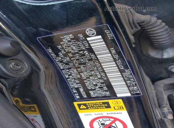 4T4BF1FK1GR572687 2016 TOYOTA CAMRY Black Շարժիչի բաժամունքի տեսք