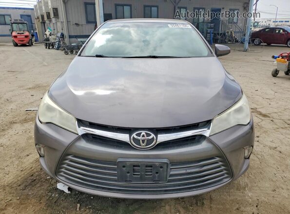4T4BF1FK1GR577212 2016 TOYOTA CAMRY Gray წინა ხედი