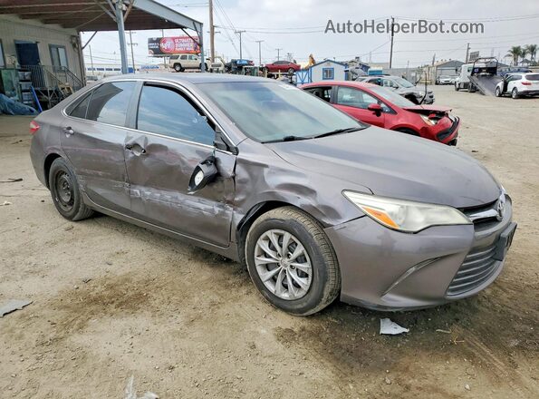 4T4BF1FK1GR577212 2016 TOYOTA CAMRY Gray წინა მარჯვენა