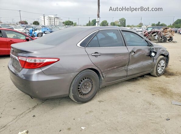 4T4BF1FK1GR577212 2016 TOYOTA CAMRY Gray უკანა მარჯვენა