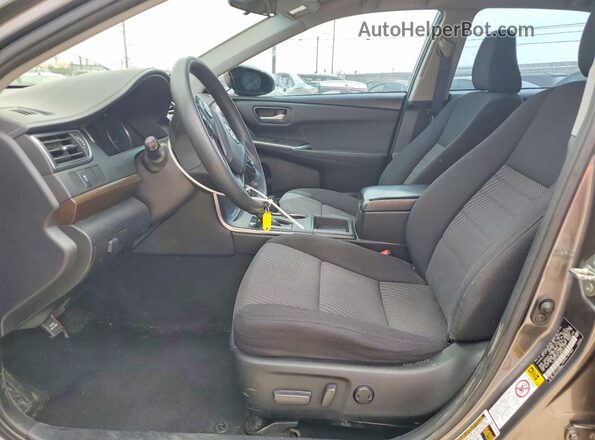 4T4BF1FK1GR577212 2016 TOYOTA CAMRY Gray წინა სალონის ხედი