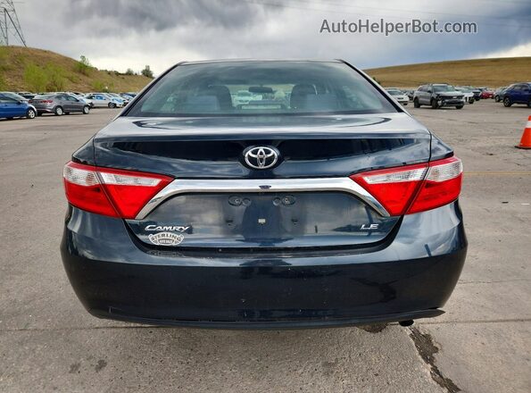 4T4BF1FK2GR522171 2016 TOYOTA CAMRY Teal Rear view