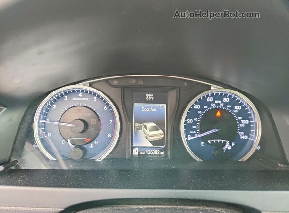 4T4BF1FK2GR522171 2016 TOYOTA CAMRY Teal Instrument cluster view