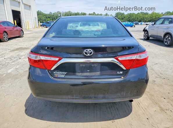 4T4BF1FK2GR563108 2016 TOYOTA CAMRY Black Հետևի տեսք