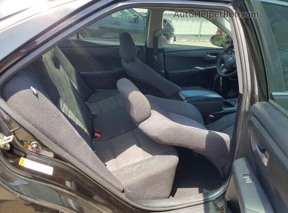 4T4BF1FK2GR563108 2016 TOYOTA CAMRY Black Հետևի նստատեղերի տեսք