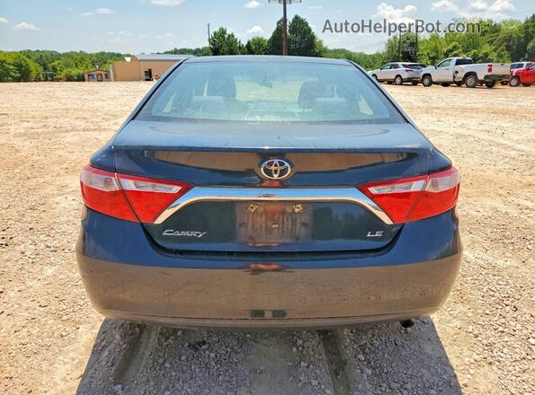 4T4BF1FK3GR573548 2016 TOYOTA CAMRY Blue უკანა ხედი