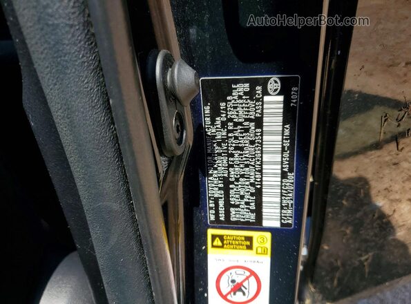 4T4BF1FK3GR573548 2016 TOYOTA CAMRY Blue ძრავის განყოფილების ხედი