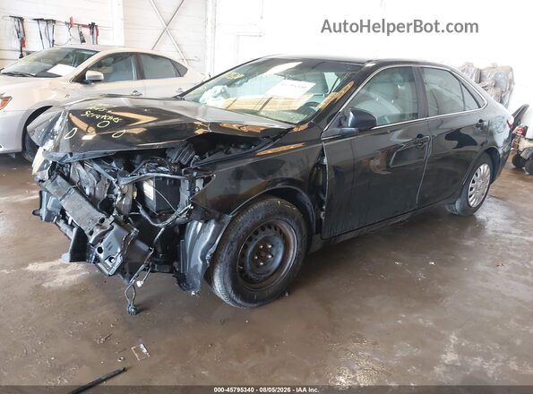 4T4BF1FK4GR529610 2016 TOYOTA CAMRY Black Przód lewy