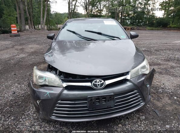 4T4BF1FK4GR570951 2016 TOYOTA CAMRY Gray Սարքավորումների վահանակի տեսք