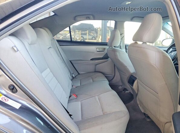 4T4BF1FK5GR541894 2016 TOYOTA CAMRY Gray უკანა სავარძლების ხედი