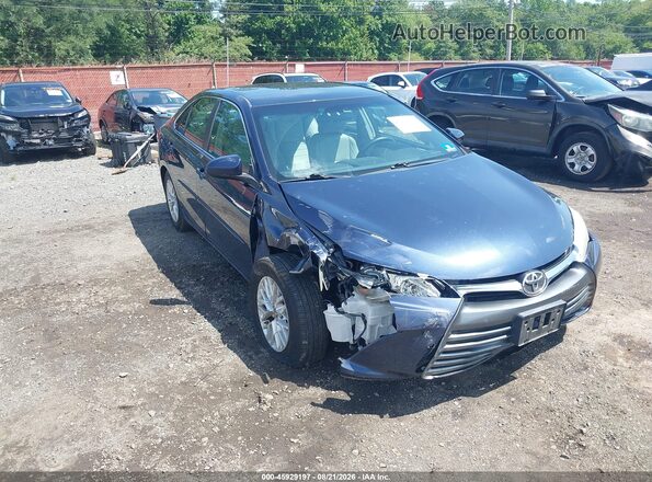 4T4BF1FK5GR548912 2016 TOYOTA CAMRY Blue Դիմացի տեսք