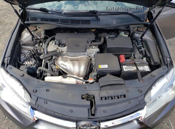4T4BF1FK5GR556850 2016 TOYOTA CAMRY Gray Вид задньої частини салону
