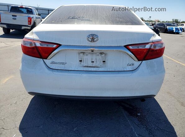 4T4BF1FK5GR584129 2016 TOYOTA CAMRY White Вид ззаду