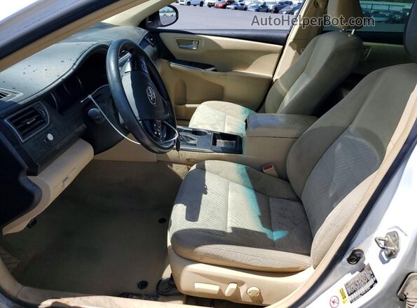 4T4BF1FK5GR584129 2016 TOYOTA CAMRY White Вид салону спереду