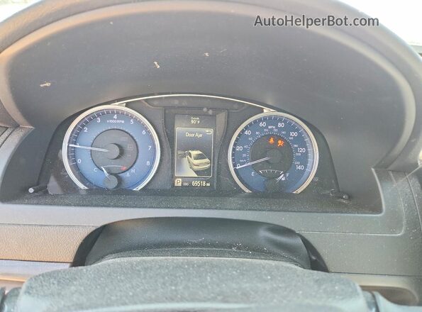 4T4BF1FK6GR526577 2016 TOYOTA CAMRY Серебряный Вид щитка приборов