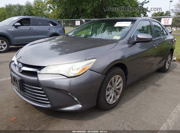 4T4BF1FK6GR559708 2016 TOYOTA CAMRY Gray Vista tres cuartos delantera izquierda