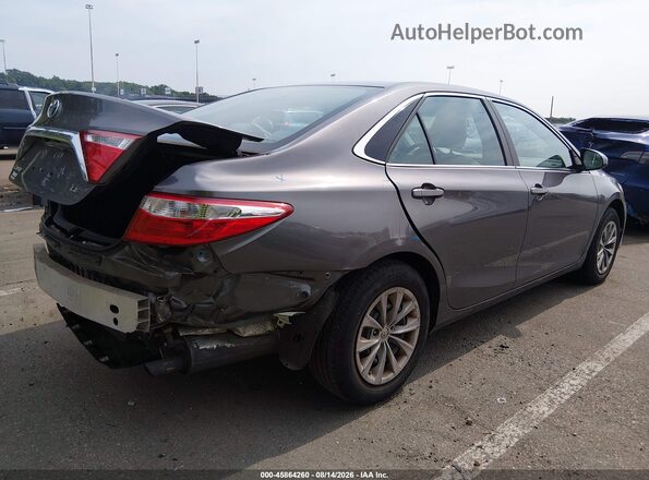 4T4BF1FK6GR559708 2016 TOYOTA CAMRY Gray Trasero derecho