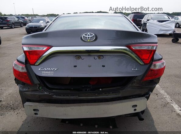 4T4BF1FK6GR559708 2016 TOYOTA CAMRY Gray 