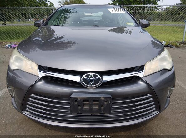 4T4BF1FK6GR559708 2016 TOYOTA CAMRY Gray Vista del cuadro de instrumentos