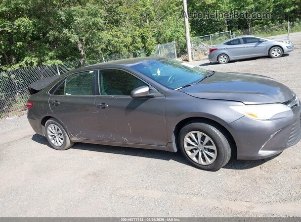 4T4BF1FK6GR565072 2016 TOYOTA CAMRY Gray Widok zestawu wskaźników