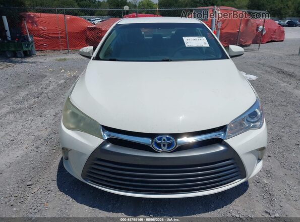 4T4BF1FK7GR531853 2016 TOYOTA CAMRY White Widok zestawu wskaźników